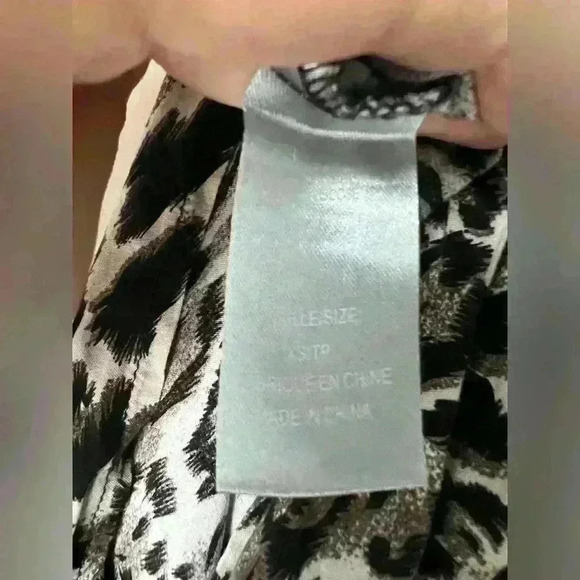 Suzy Shier Womens Brown Leopard Animal Print Summer Coastal Midi Skirt XS - Picture 6 of 8